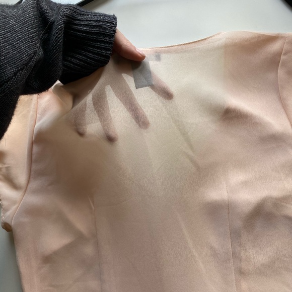 ⭐️SOLD⭐️Pink Babydoll Mini Dress - Picture 6 of 7